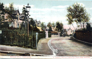 Wellshot Drive at Buchanan Drive - circa 1900 - House of left No 59 - Card dated 1908 - Pulished by H.Lithgow, Morriston Buildings (OLD POST OFFICE) 